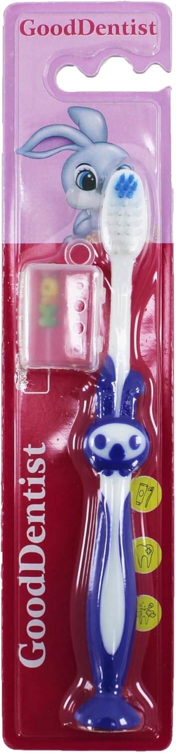 فرشة اسنان اطفال مع الحافظة شكل ارنب M-5108-208