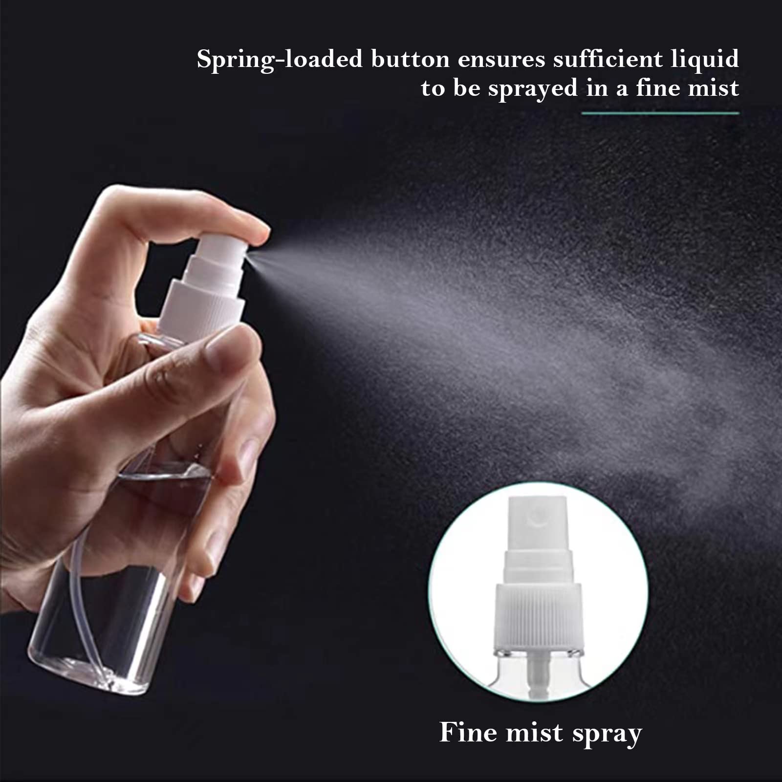 علبة بخاخ شفاف 100 مل