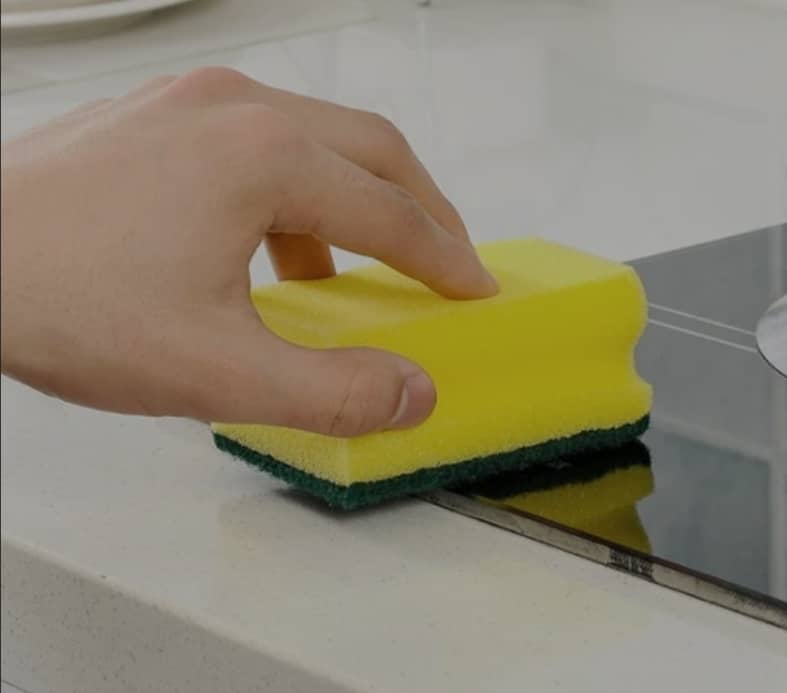 طقم اسفنج جهتين ناعم وخشن 3 قطع + حماية اظافر AZ-2453