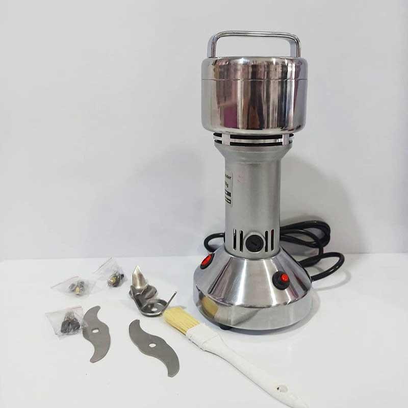 طحانة بهارات ستيل كبير سيلفر كريست AZ-9012