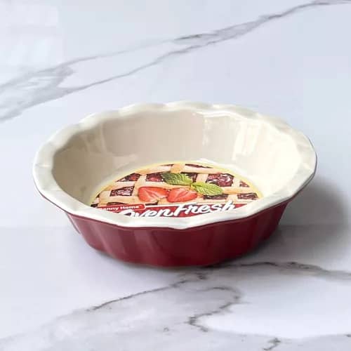 مطيبة سيراميك بورسلان مدور مشرم 6.5 هنش