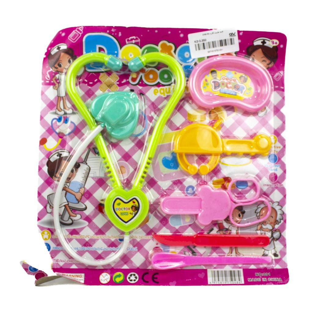 لعبة معدات طبيب 6 قطع
