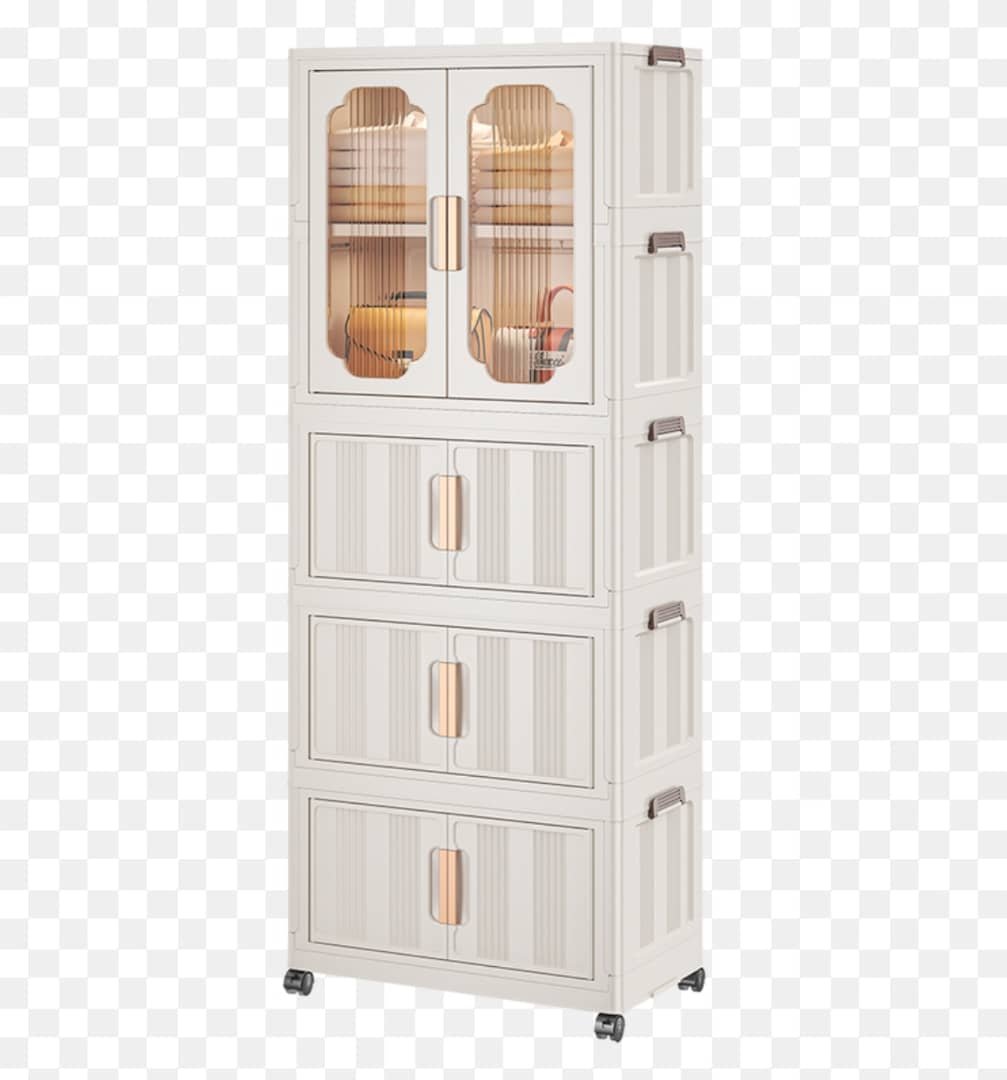 دولاب ملابس 4 طوابق ادراج وتعاليق AZ-2780