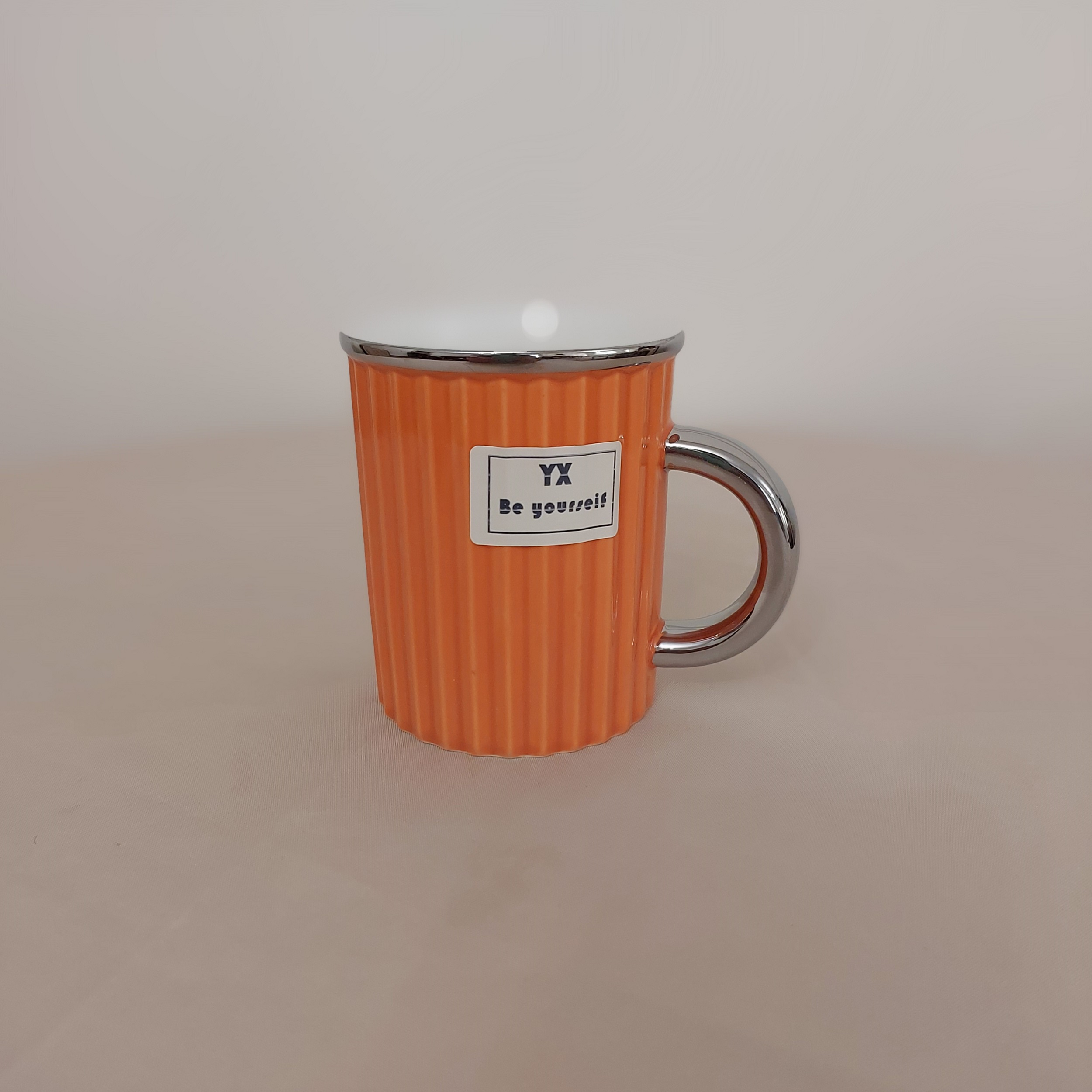 كوب سيراميك مقلم لماع AZ-2398