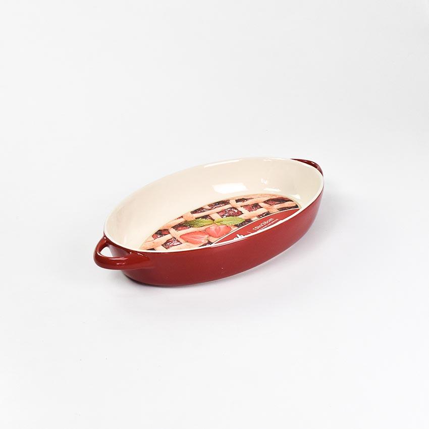 صحن فرن سيراميك بيضاوي 38 سم  3-1030