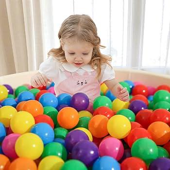 كرات اطفال بلاستيك 50 قطعة شبك RA-024