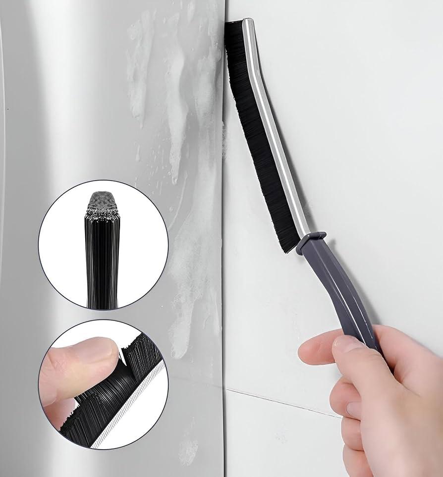 فرشة تنظيف ستيل للاماكن الضيقة قطعتين ZA-9233