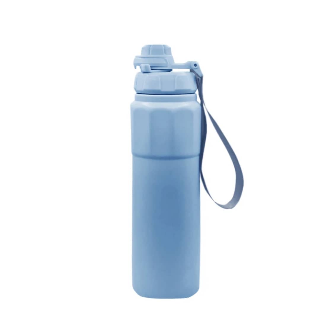 حافظة مشروبات ستيل ملون تعليقة وقفل 750 مل AZ-3195