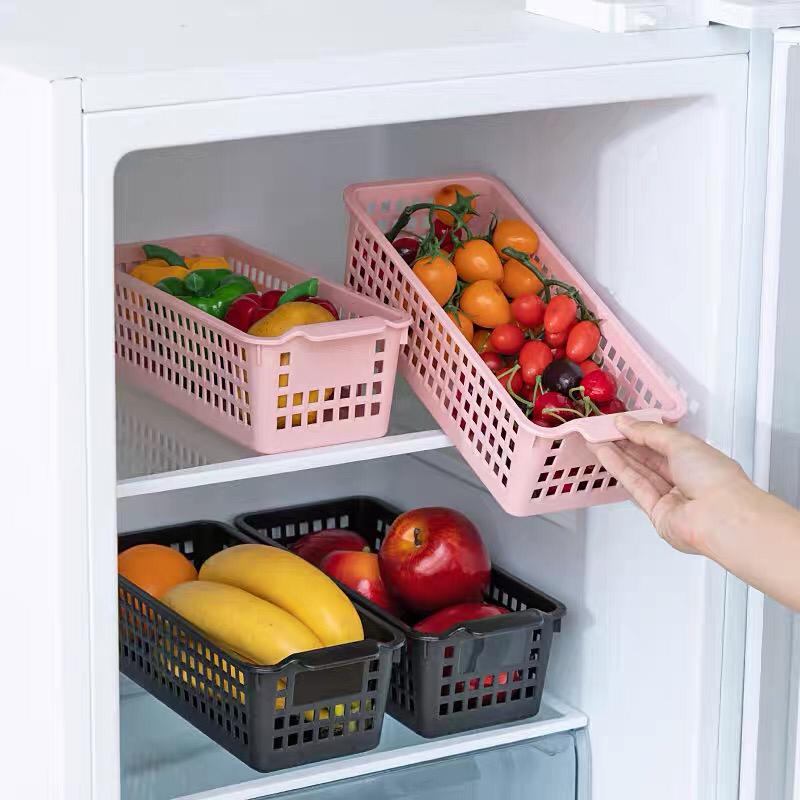 سلة تنظيم بلاستيك مستطيل