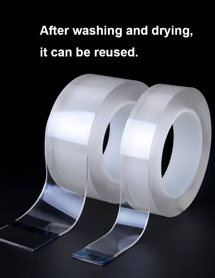 لصقة نانو جهتين شفاف 3متر*3سم AZ-611 2734