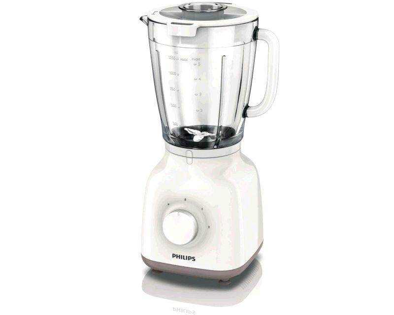 عصارة فيليبس + طحانة وعاء زجاج  HR210601