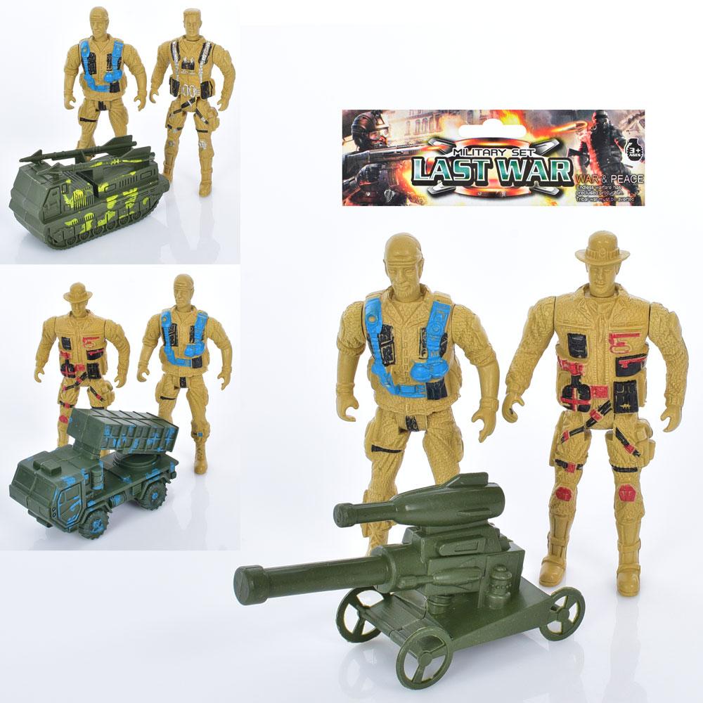 لعبة اطفال مجسمات جنود مع الدبابات 9 قطع