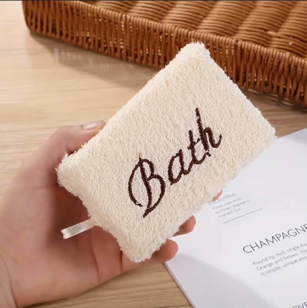 ليفة استحمام اسفنج ملبس قماش AZ-2461