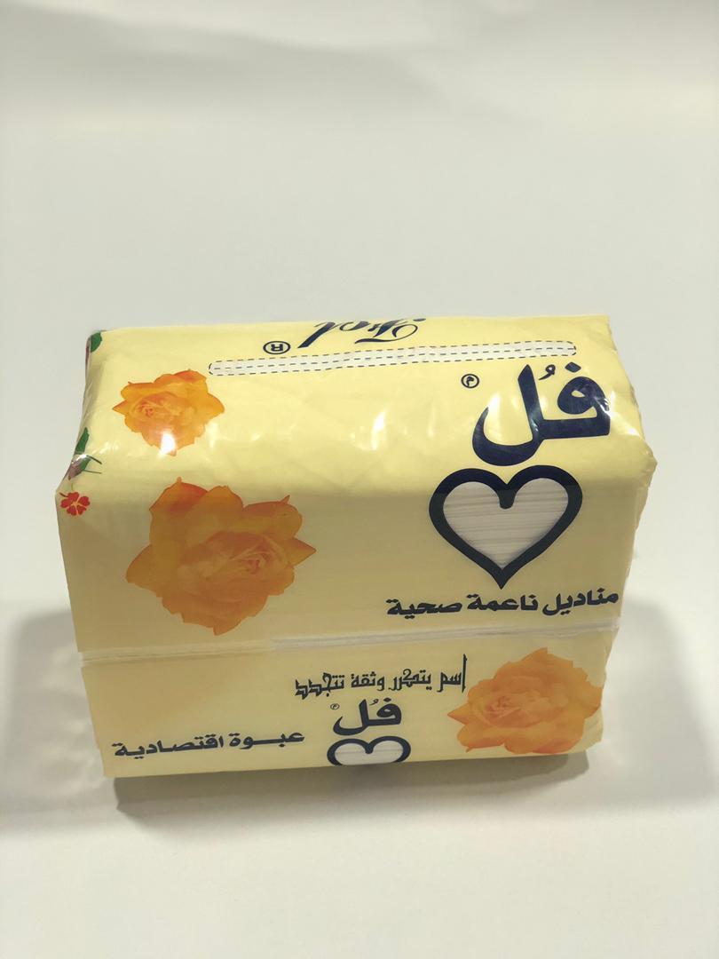 مناديل فل اصفر