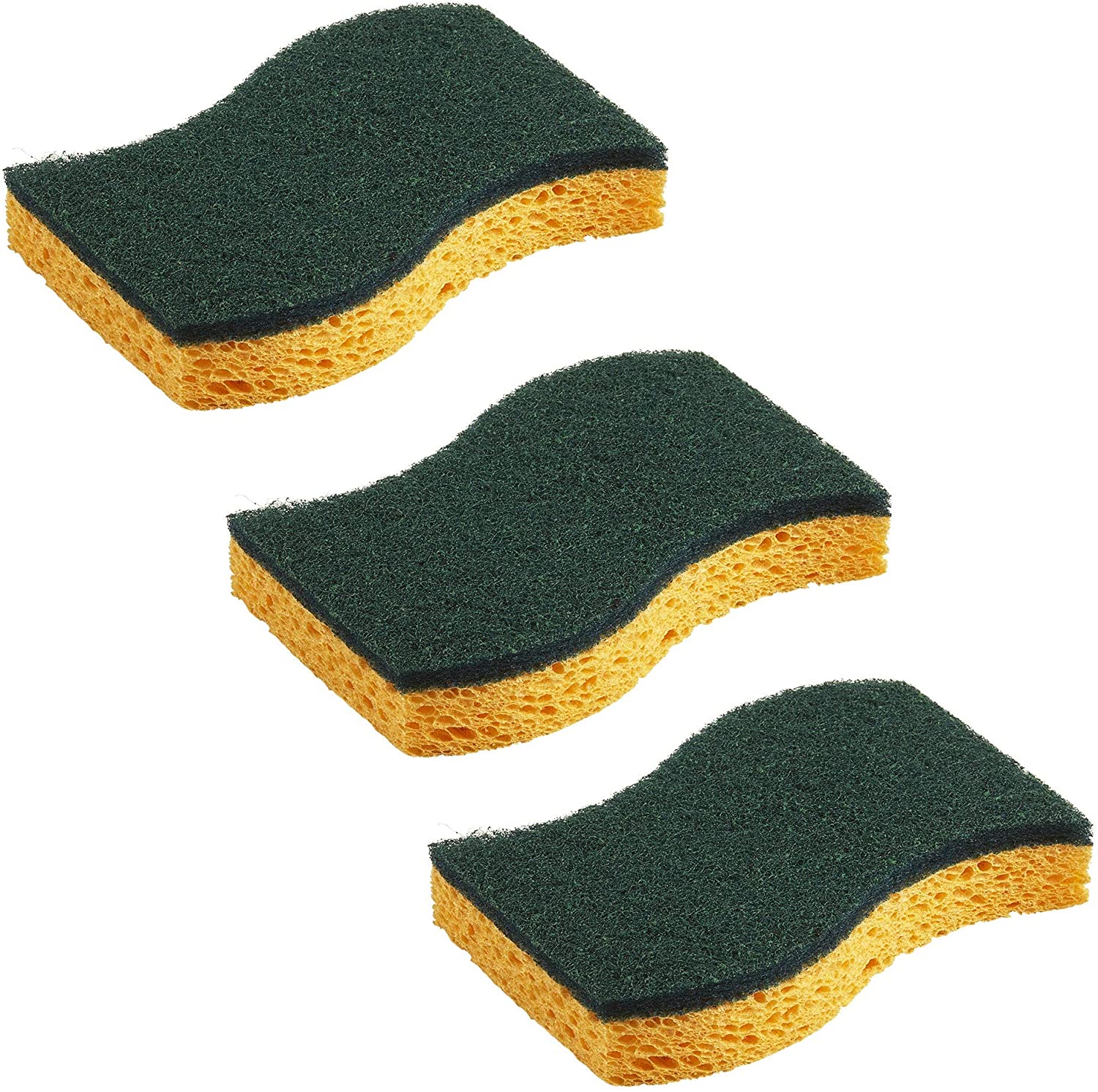اسفنج سبونتكس ناعم على الاسطح جهتين - 3 قطع