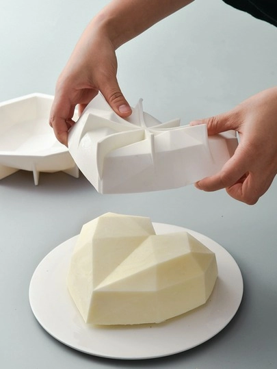 قالب كيك سليكون مضلع