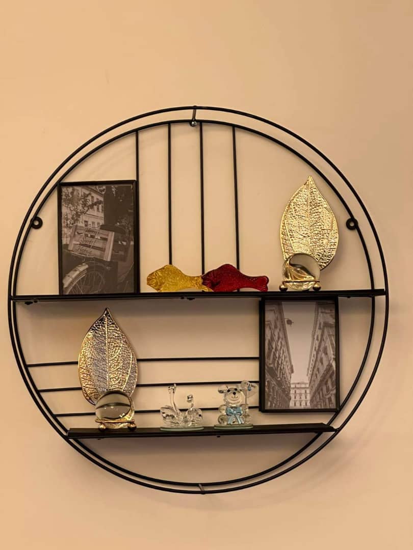 رف جدار حديد مدور دورين 50 سم AZ-2506