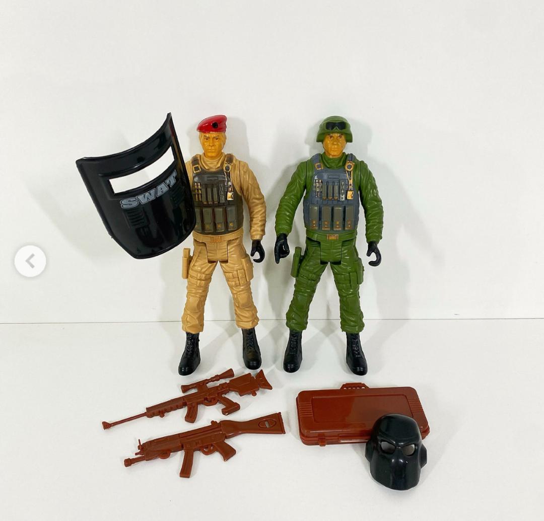 لعبة اطفال جنود عساكر مع الدروع HMK-606