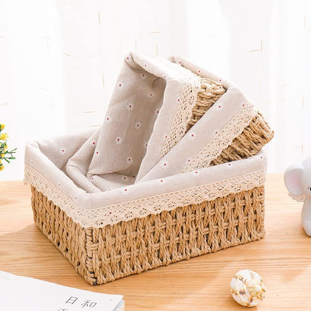 سلات خبز - حلويات خزف وقماش 3 قطع  AZ-1490