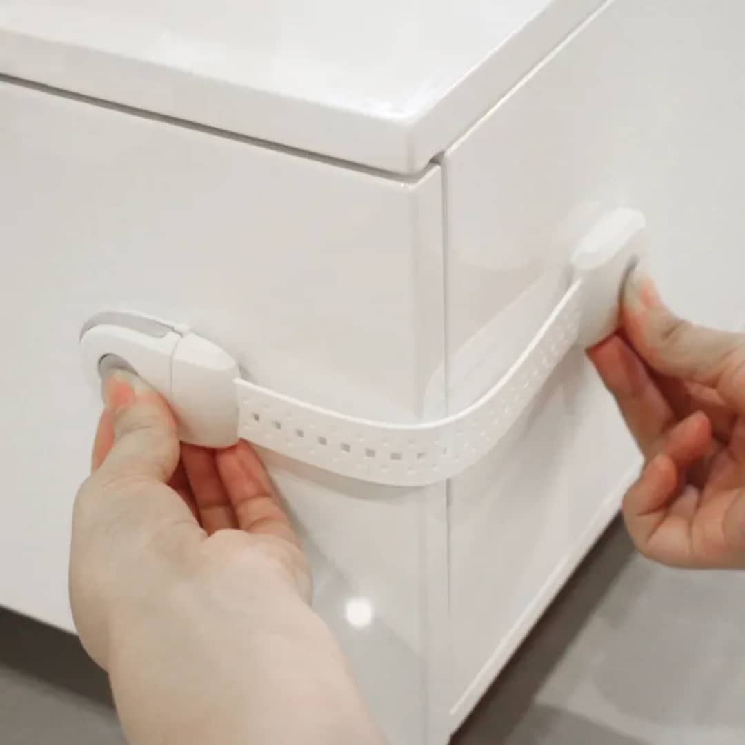 قفل ادراج اطفال بلاستيك طويل AZ-2294