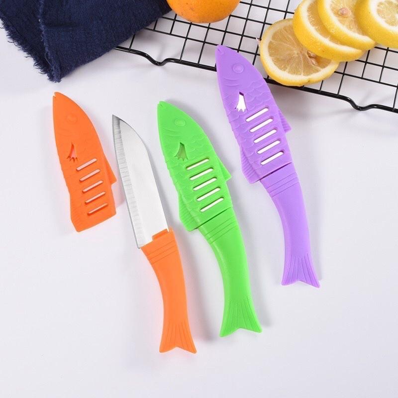 طقم سكاكين تقطيع شكل سمكة 3 قطع MK-137