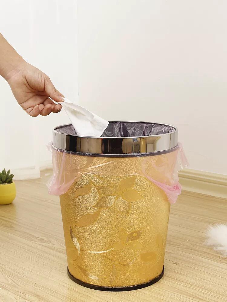 سلة قمامة منقوش - حزام ستيل AZ-1119 3206