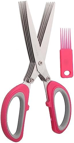 مقص خضار 5 شفرات مع فرشة AFI-989 KH688B