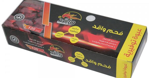 مكعبات فحم سفري طويل عديم الدخان 120 قطعة AK-8528