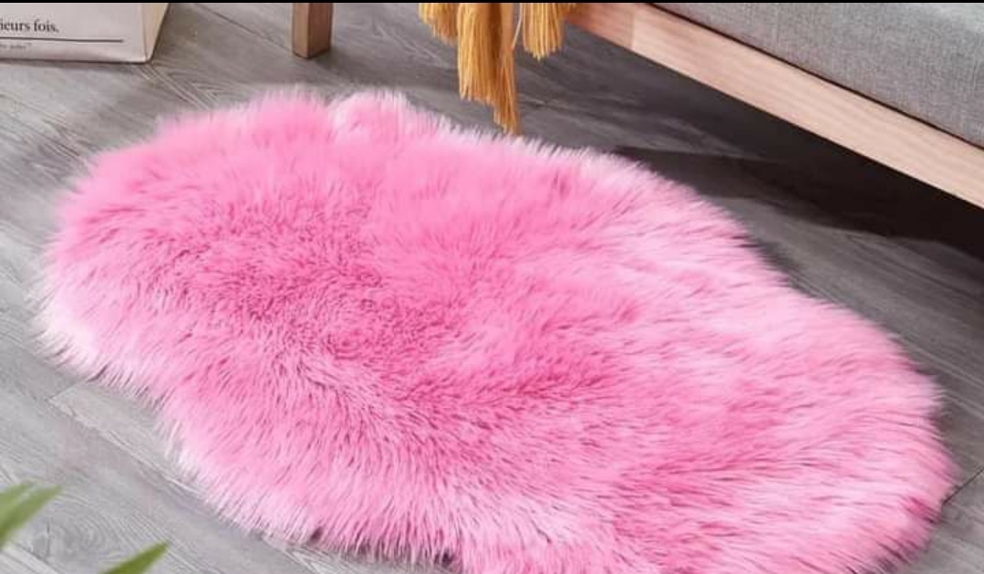 فرشة فرو مستطيل معرج 60*90سم AZ-2336