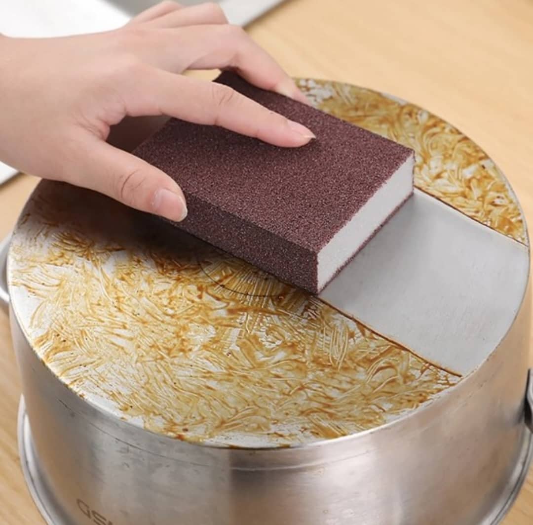 طقم اسفنج صنفرة سنداي قطعتين ممتاز AZ-2454