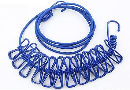 طقم مساكات ملابس حديد ملون مع الخيط ZA-9236 CORDE A LINGE