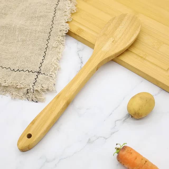 ملعقة طبخ خشب ثقيل ممتاز AZ-2148