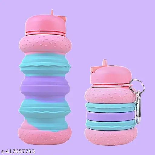 زمزمية سيليكون قابل للطي شكل برجر 600 مل HMK-027