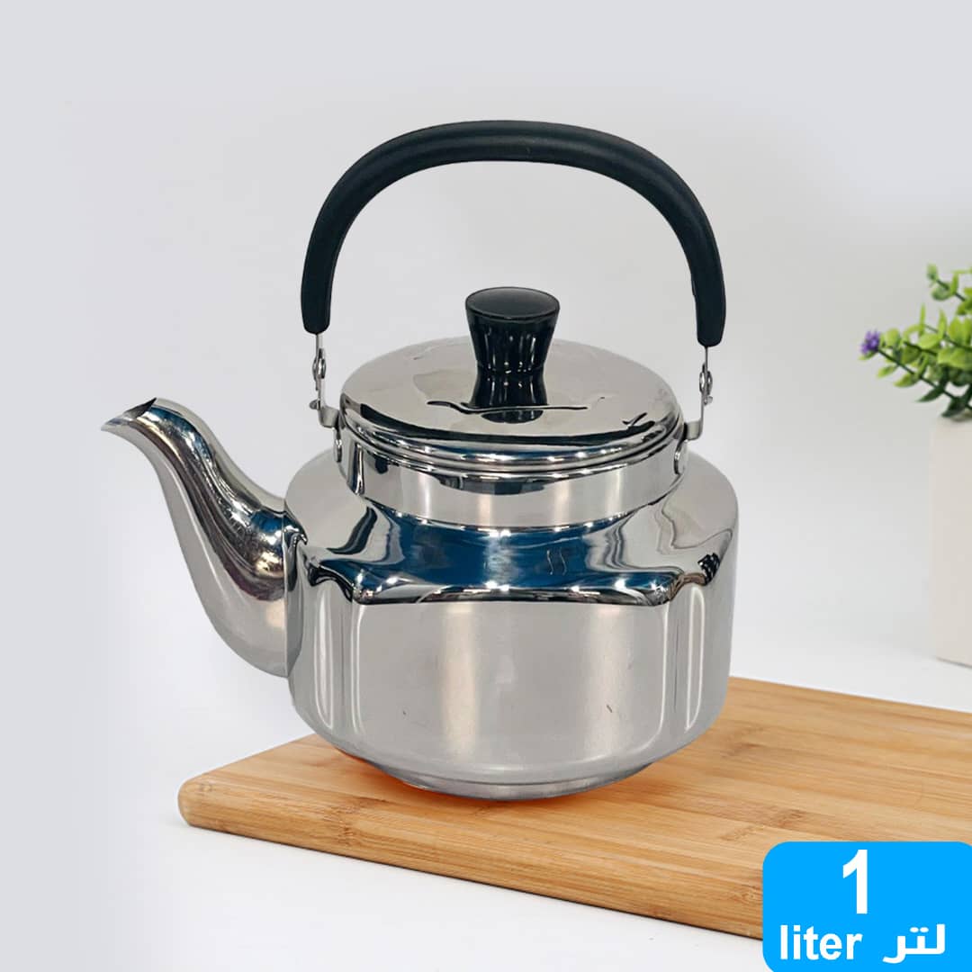 براد ستيل بمقبض اسود 1 لتر K40/785