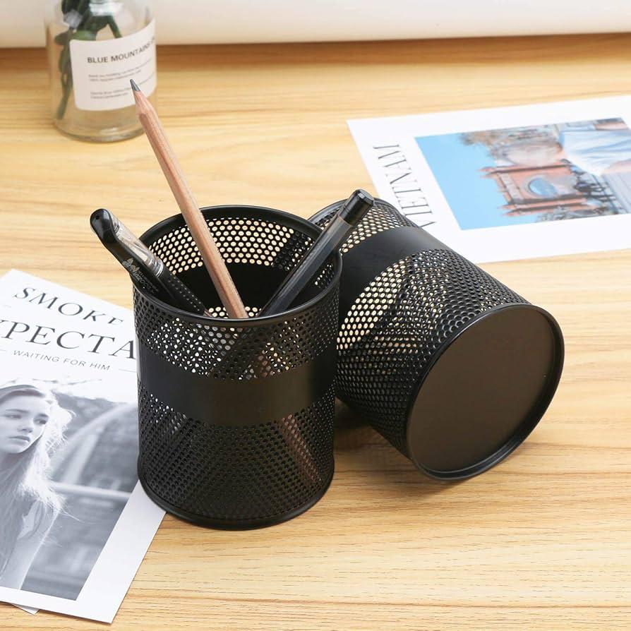 سلة اقلام حديد شبك مدور AQ-2244