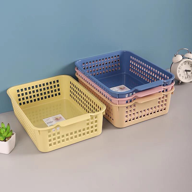 سلة تنظيم بلاستيك مستطيل