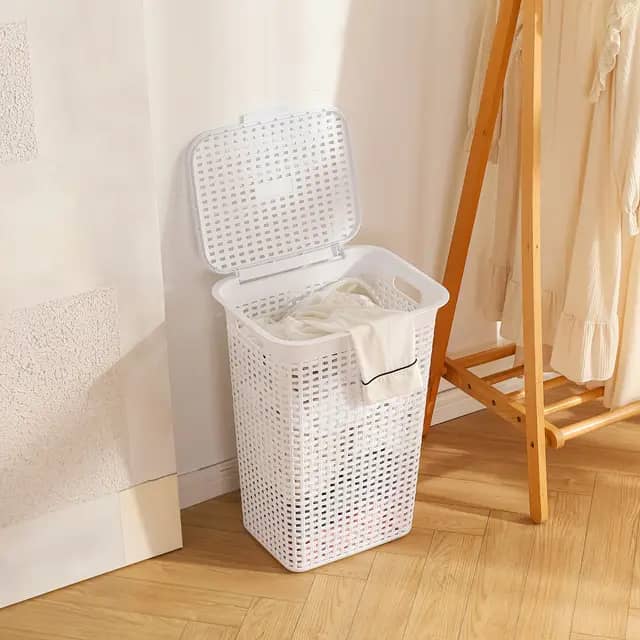 سلة ملابس بلاستيك خزفي 70 لتر AZ-2748