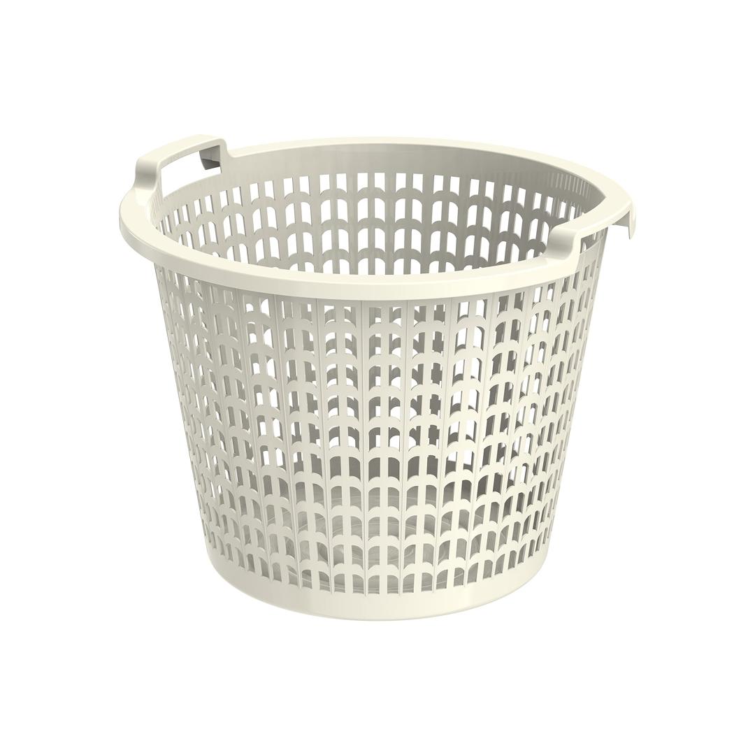 سلة ملابس بلاستيك مخرم دائري كبير  RA-539