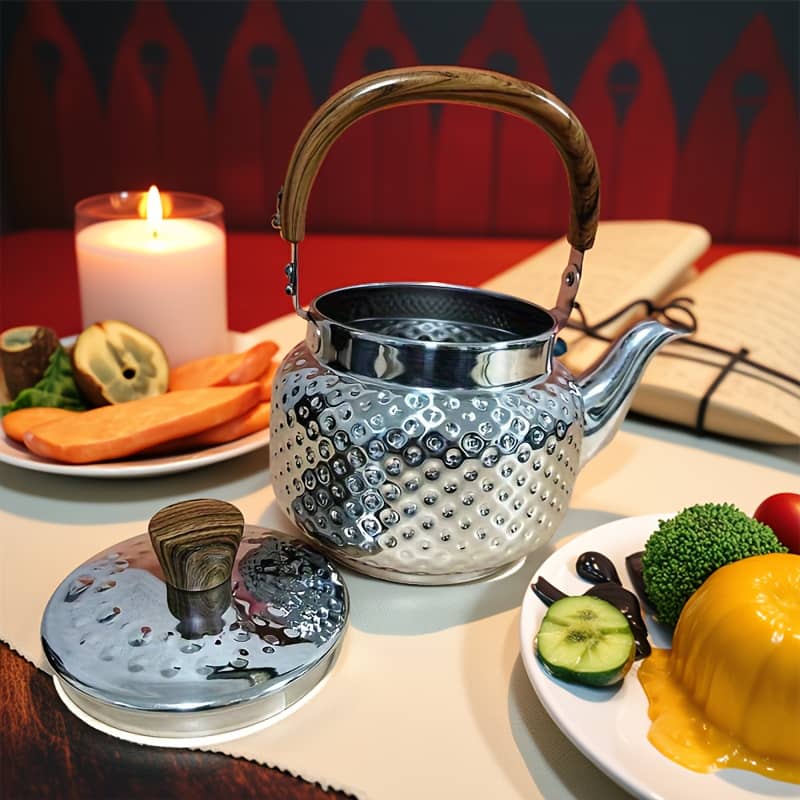 كتلي ستيل ممتاز مطرق مقبض خشبي