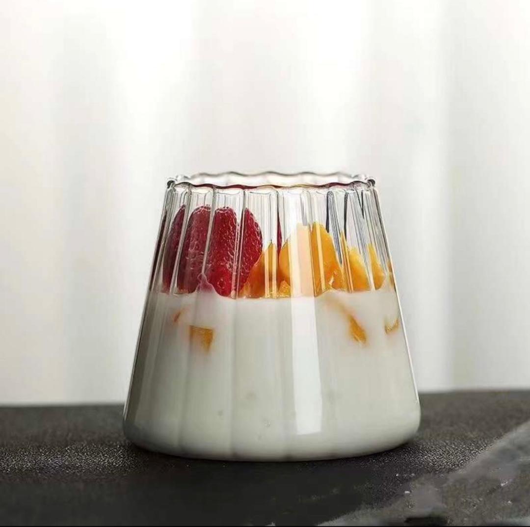 كوب زجاج مقلم هرمي 350 مل AZ-1381