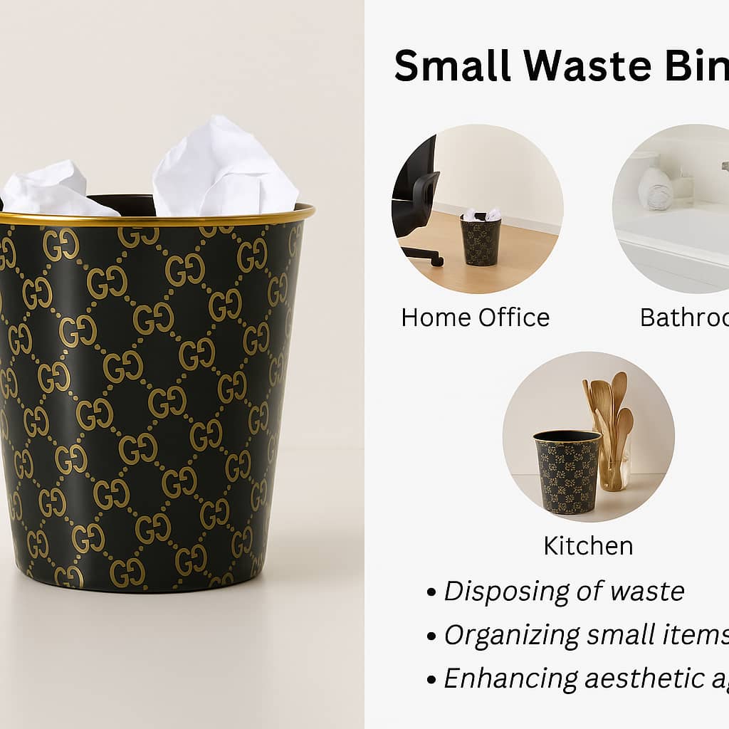 سلة قمامة مدور بلاستيك صغير YAB-8891-8860