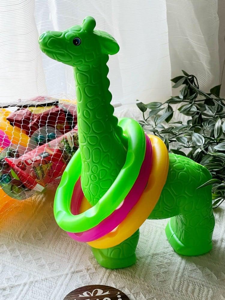 لعبة زرافة مع الحلقات HMK-056