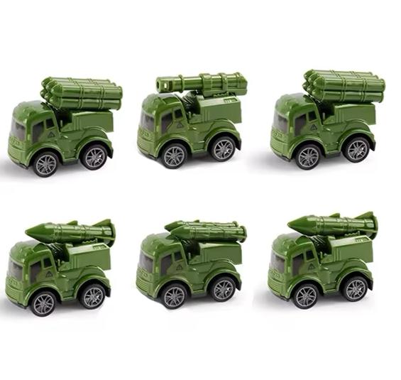 طقم العاب عربات عسكرية 6 قطع HMK-1225